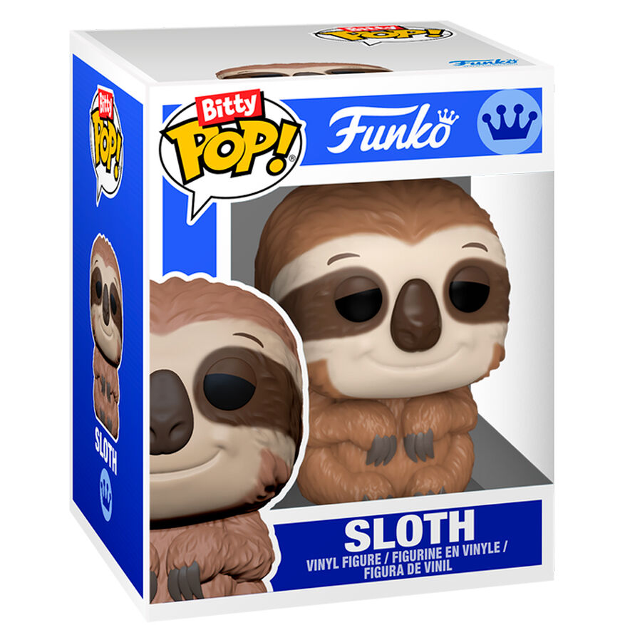 Pack Funko Bitty POP! Sloth con tres estuches para pins - 2