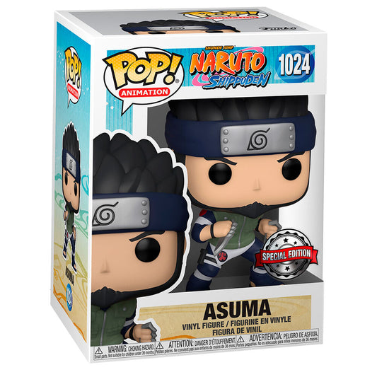Figura Funko POP! de Asuma de Naruto Shippuden en caja