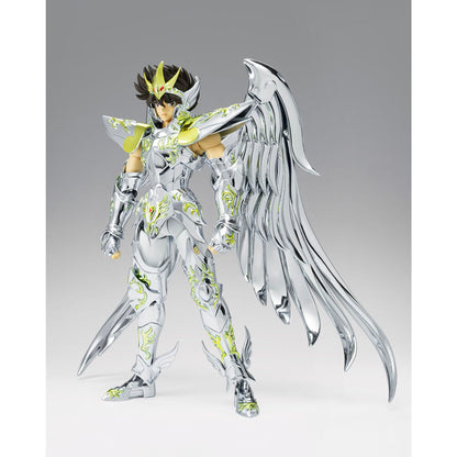 Figura articulada de Pegasus Seiya con God Cloth y alas plateadas