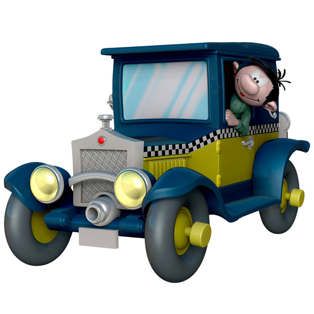 Figura hucha PLASTOY del taxi Fiat 509 de Gaston