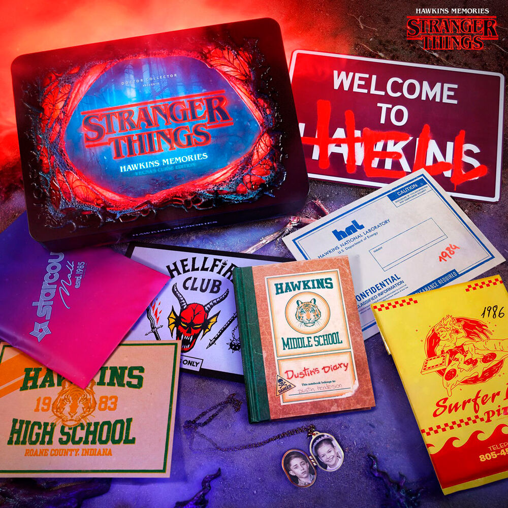 Caja metálica Stranger Things Hawkins Memories Vecna’s Curse - 2
