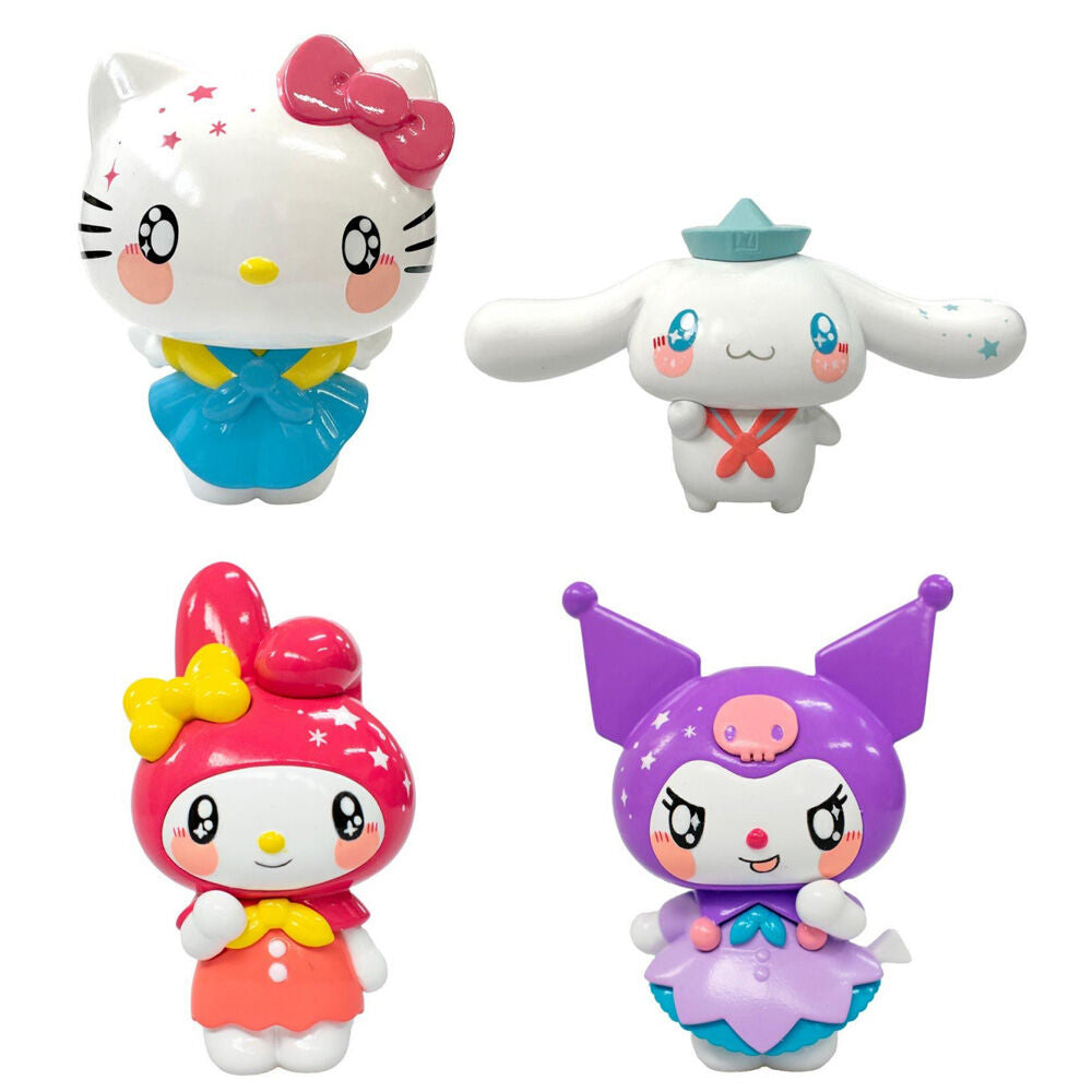 Blíster COMANSI con cuatro figuras de Hello Kitty and Friends - 3