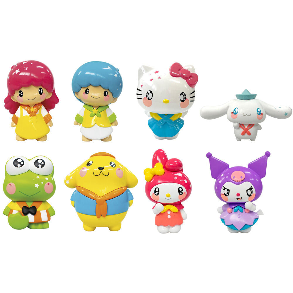 Figuras surtidas Hello Kitty, Kuromi y amigos de 6 cm