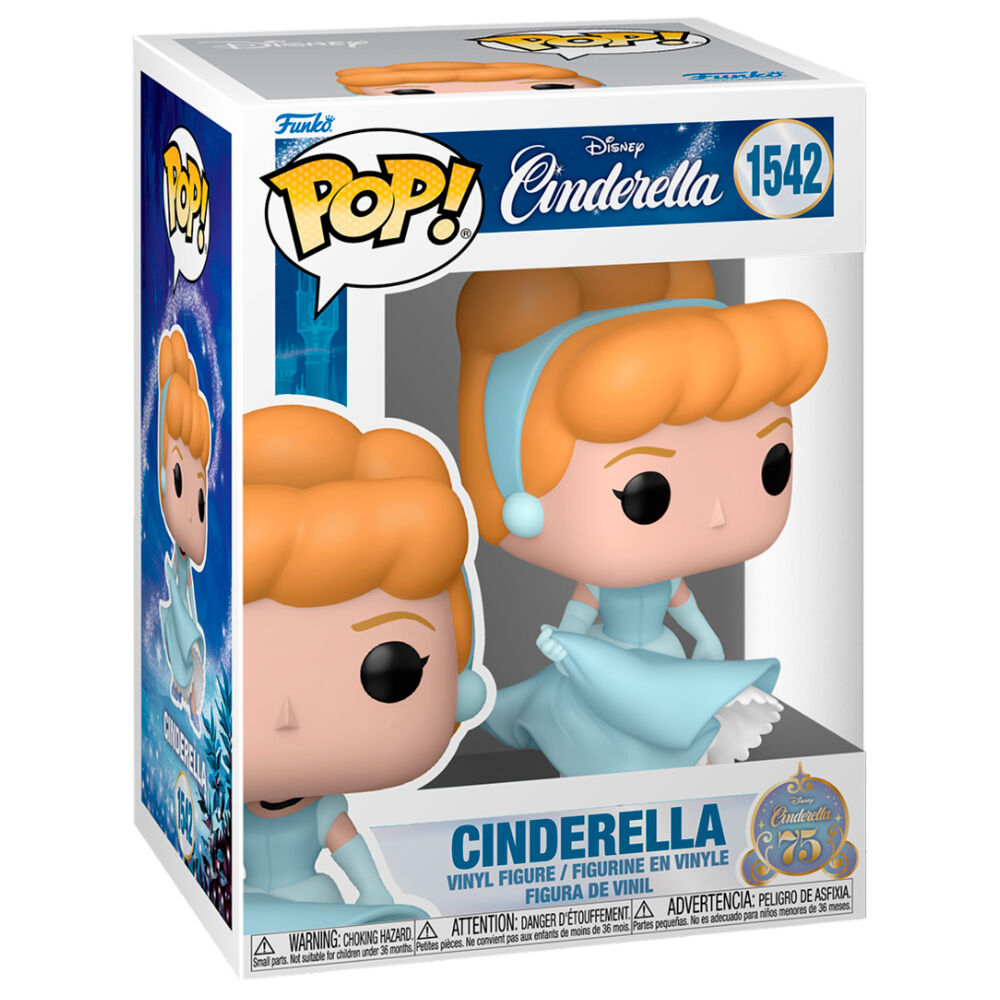 Figura Funko POP! de Cenicienta con vestido azul - 2