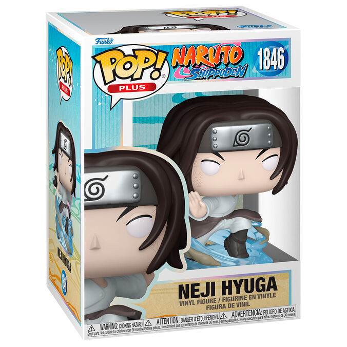 Figura Funko POP! Plus de Neji Hyuga de Naruto Shippuden en caja