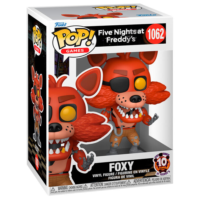 Figura Funko POP! de Foxy de Five Nights at Freddy’s - 2