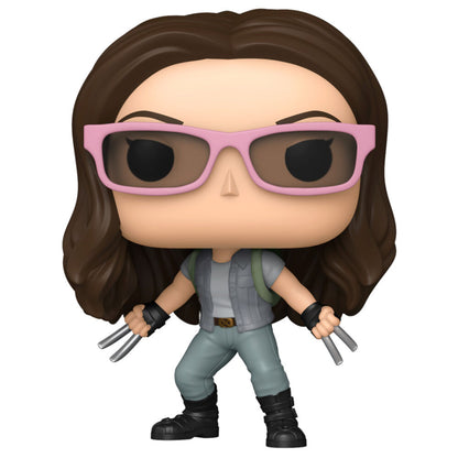 Figura Funko POP! Marvel X-23 con gafas rosas en caja - 2
