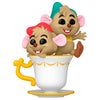Figura Funko POP! de Jaq y Gus de Disney Cenicienta en una taza