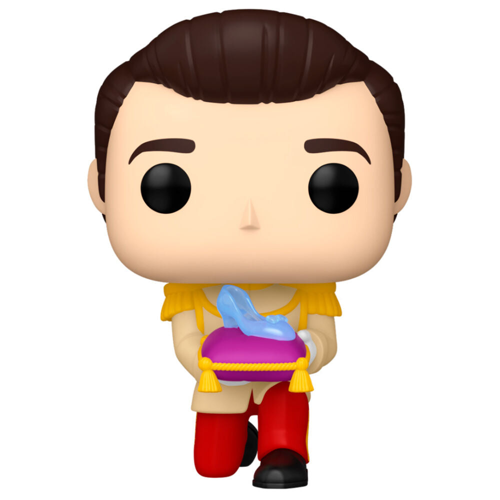 Figura Funko POP! del Príncipe Azul de Cenicienta con el zapato de cristal