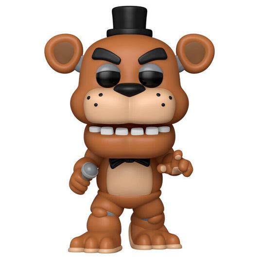 Figura Funko POP! de Freddy Fazbear con sombrero de copa, pajarita y micrófono