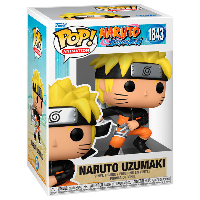 Figura Funko POP! de Naruto Uzumaki de Naruto Shippuden en caja - 2