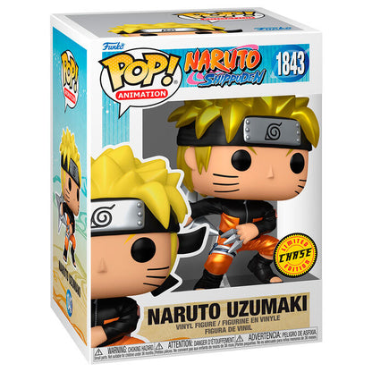 Figura Funko POP! Chase de Naruto Uzumaki de Naruto Shippuden en caja