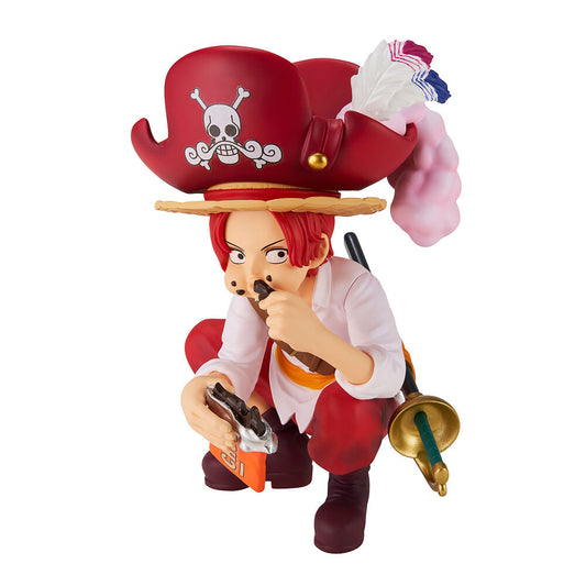 Figura Ichibansho de Shanks de One Piece con sombrero pirata y espada - 2
