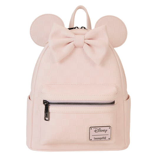 Mochila rosa de Minnie Disney Loungefly con orejas y lazo