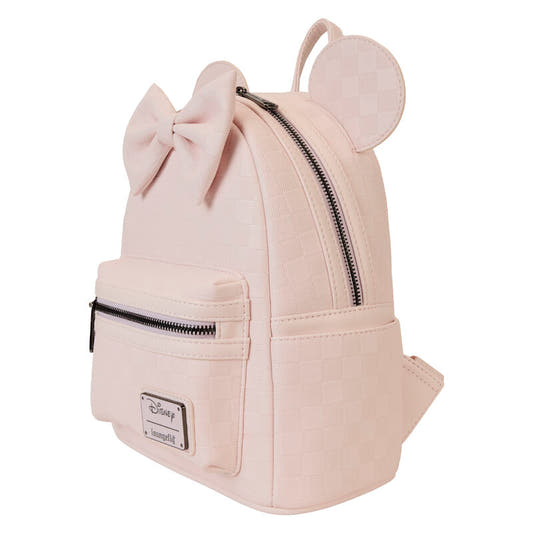 Mochila rosa de Minnie Disney Loungefly con orejas y lazo - 2