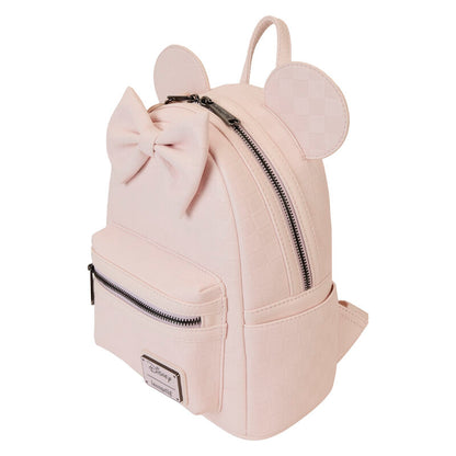Mochila rosa de Minnie Disney Loungefly con orejas y lazo - 3