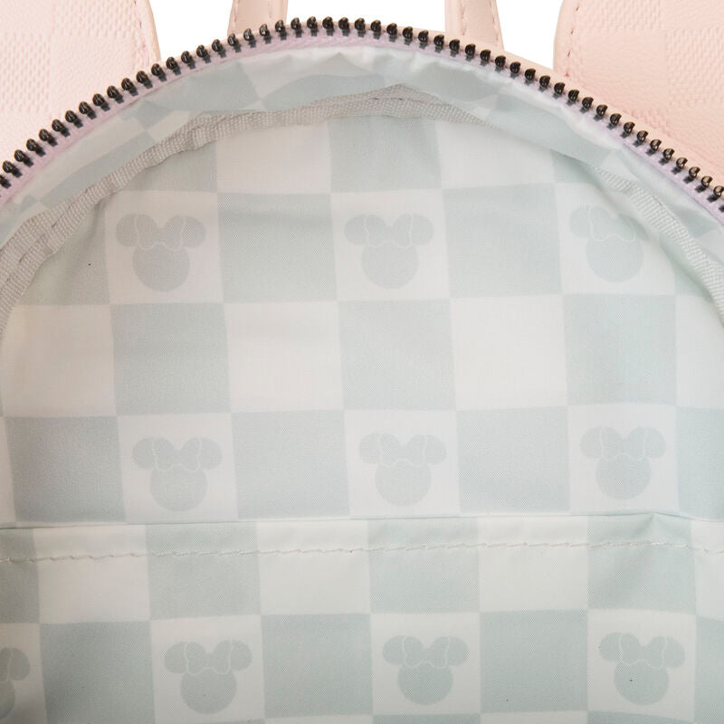 Mochila rosa de Minnie Disney Loungefly con orejas y lazo - 5