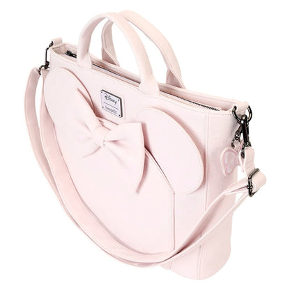 Bolso mochila rosa de Minnie Disney Loungefly con lazo y orejas - 3