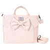 Bolso mochila rosa de Minnie Disney Loungefly con lazo y orejas
