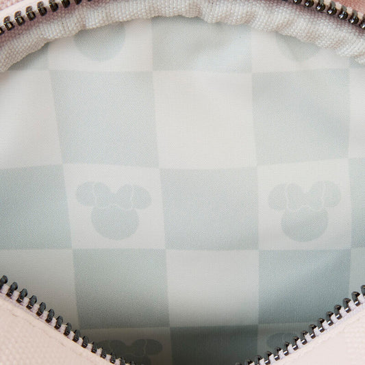 Mochila bolso rosa de Minnie Disney Loungefly con orejas y lazo 3D - 5