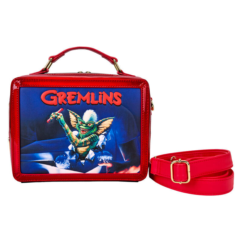 Bolso bandolera rojo Gremlins 40th Anniversary de Loungefly