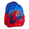 Mochila escolar azul y roja de Spider-Man Marvel con bolsillo frontal
