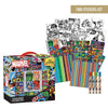 Set de 1000 pegatinas Marvel con Spider-Man y otros superhéroes