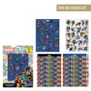 Set de más de 300 pegatinas Marvel con personajes y emblemas de superhéroes