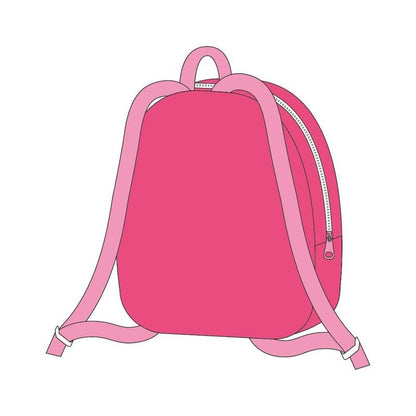 Mochila rosa de La Casa de Muñecas de Gabby con Gabby y su gato - 2