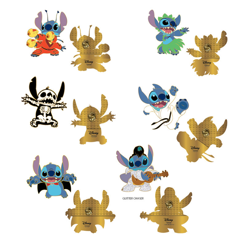 Pins de esmalte Stitch Disney Loungefly surtidos