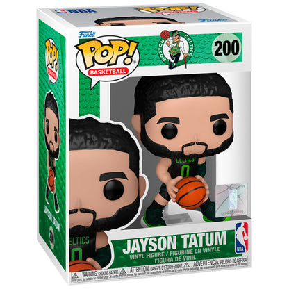 Figura Funko POP! de Jayson Tatum con uniforme de Boston Celtics y balón - 2