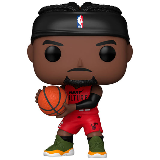Figura Funko POP! de Jimmy Butler con uniforme de Miami Heat y balón