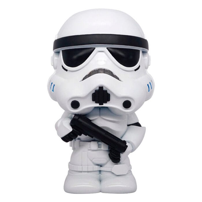 Figura hucha Stormtrooper de Star Wars en PVC con bláster