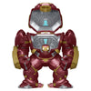 Figura Funko Bitty POP! de Hulkbuster con Iron Man en rojo y dorado