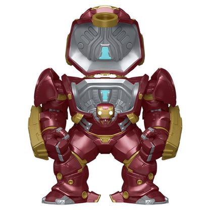 Figura Funko Bitty POP! de Hulkbuster con Iron Man en rojo y dorado