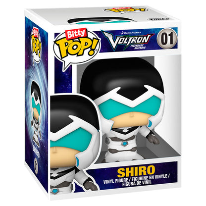 Figura FUNKO Bitty POP! de Voltron con Siro, con armadura multicolor y espada - 4
