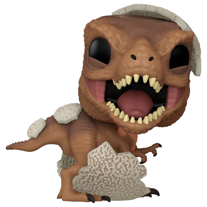 Figura Funko POP! T.Rex Hatchling de Jurassic Park saliendo del huevo