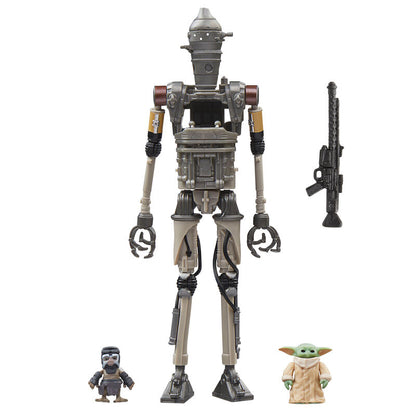 Figura articulada de IG-12 con Grogu y Anzellan - 3