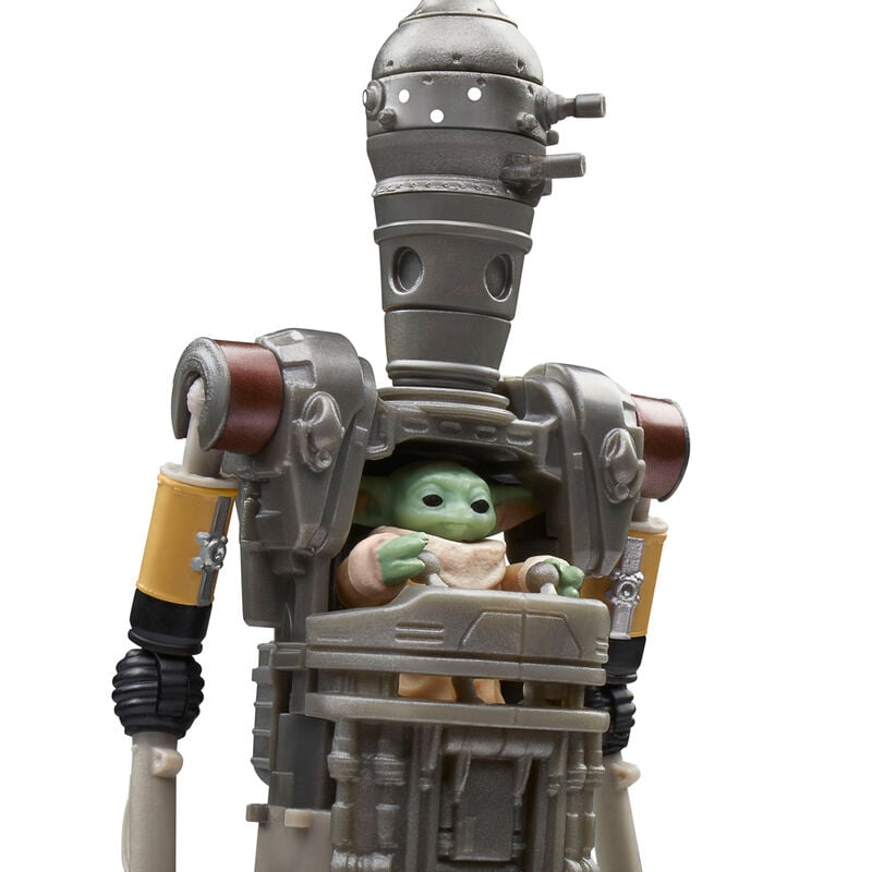 Figura articulada de IG-12 con Grogu y Anzellan - 8