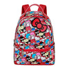 Mochila Friends de Hello Kitty con estampado multicolor y lazo rojo