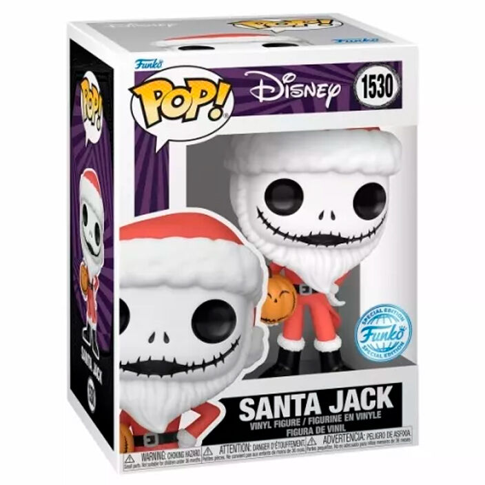 Figura Funko POP de Santa Jack con calabaza - 2