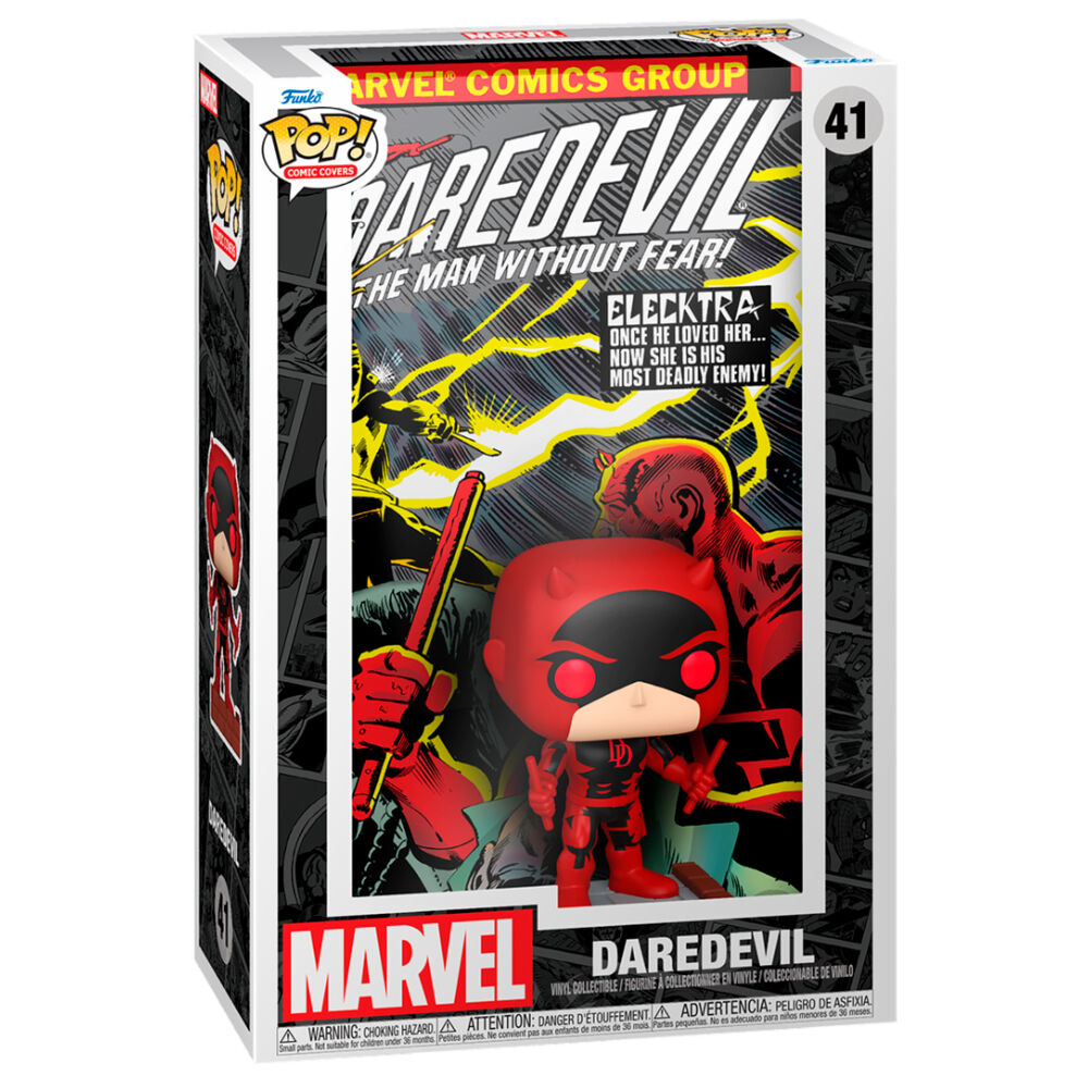 Figura FUNKO POP! Comic Covers Marvel Daredevil en caja