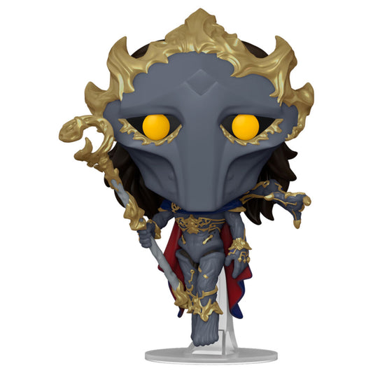 Figura Funko POP! de Viktor de League of Legends con bastón y detalles dorados