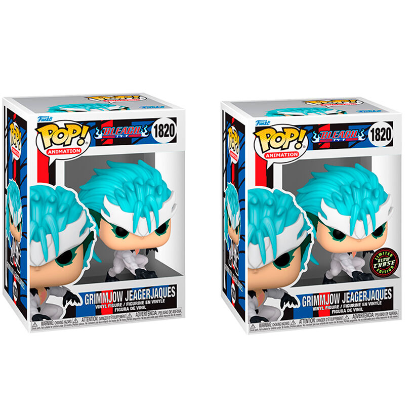 Figura Funko POP! de Grimmjow Jeagerjaques de Bleach en caja