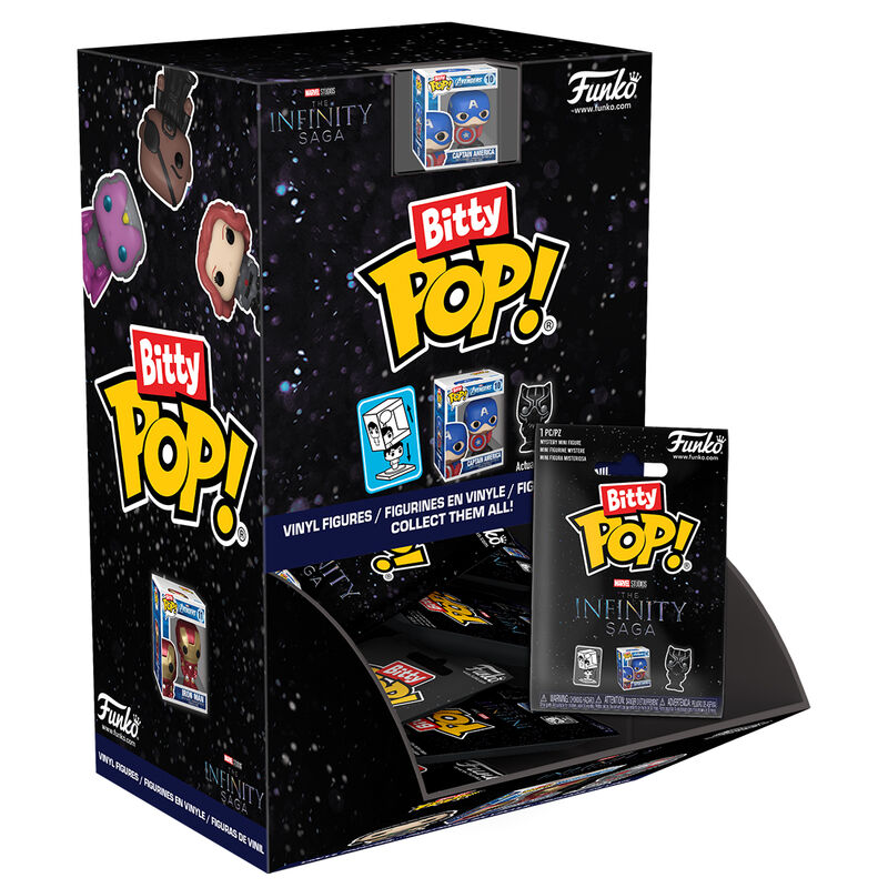 Expositor de figuras FUNKO Bitty POP! Marvel Infinity Saga surtidas