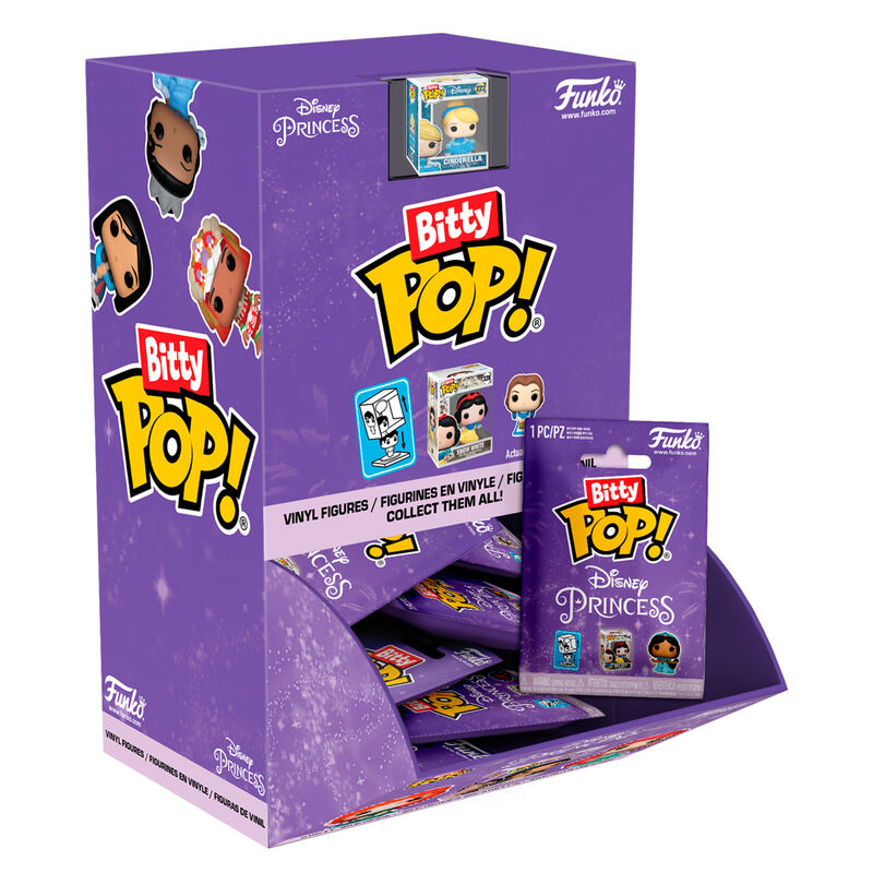 Expositor Funko Bitty POP! Disney Princesas con figuras en surtido