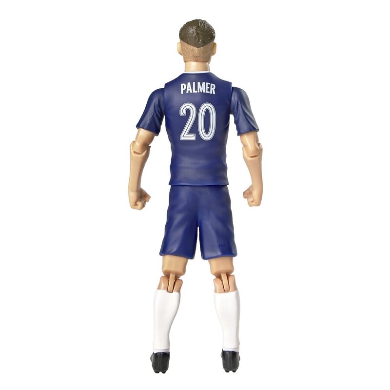 Figura articulada de Cole Palmer con equipación del Chelsea y balón - 3