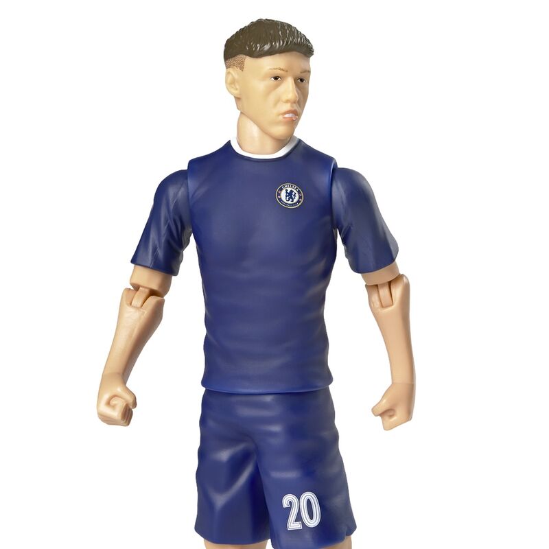 Figura articulada de Cole Palmer con equipación del Chelsea y balón - 5