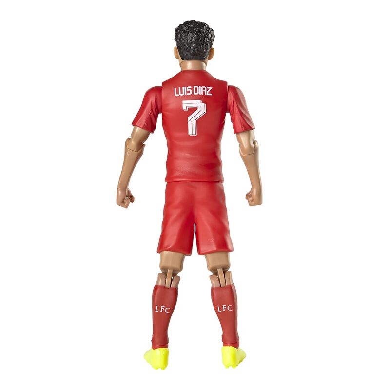 Figura articulada de Luis Diaz con uniforme rojo del Liverpool FC - 4