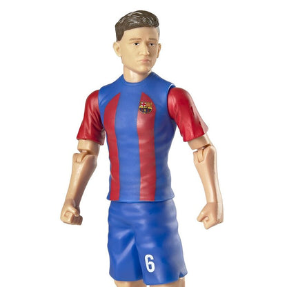 Figura articulada de Gavi con la equipación del FC Barcelona y un balón - 5